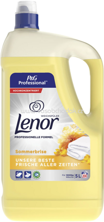 Lenor Professional Weichspüler Sommerbrise, 200 Wl, 5 l