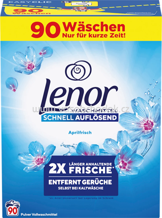 Lenor Universal Pulver Aprilfrisch, 19 - 90 Wl