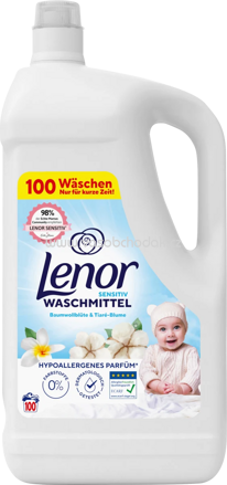 Lenor Vollwaschmittel Gel Sensitiv, 19 - 100 Wl