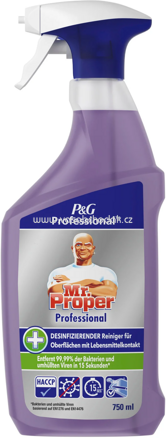 Meister Proper Professional Desinfizierender Reiniger für Oberflächen mit Lebensmittelkontakt, 750 ml