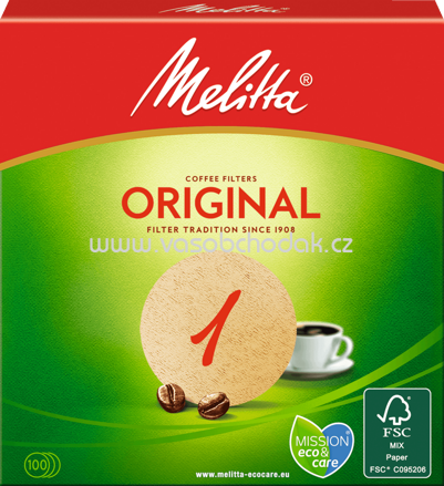 Melitta Rundfilter 1 naturbraun, 100 St