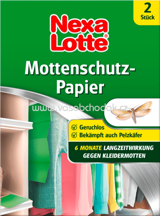 Nexa Lotte Mottenschutzpapier, 2 St