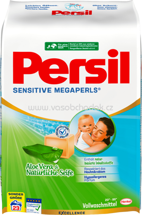 Persil Sensitive Pulver Megaperls, 16 - 23 Wl