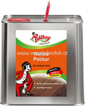 Poliboy Fixneu Politur dunkel, 2,5l