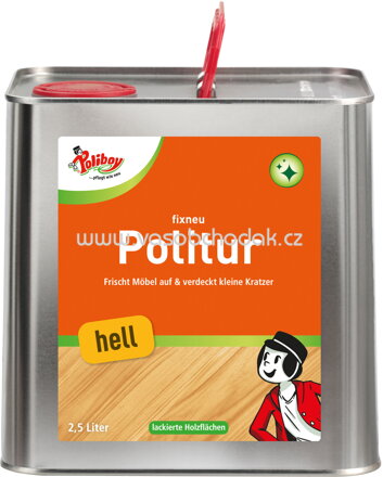 Poliboy Fixneu Politur hell, 2,5l