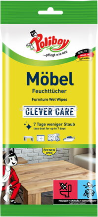 Poliboy Möbel Feuchttücher, 24 St