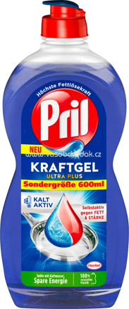 Pril Kraft-Gel Ultra Plus, 450 - 600 ml