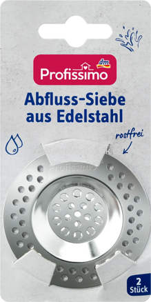 Profissimo Abflusssiebe, 2 St