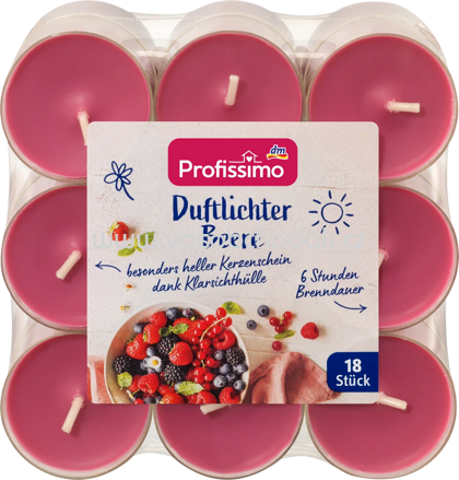 Profissimo Duftlichter Beere PC, 18 St