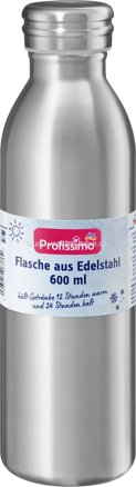 Profissimo Flasche aus Edelstahl, 600 ml, 1 St