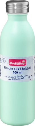 Profissimo Flasche aus Edelstahl mint, 600 ml, 1 St