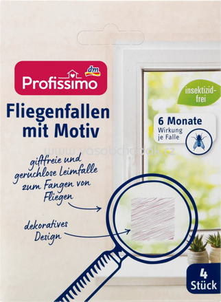 Profissimo Fliegenfalle Motiv, 4 St