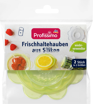 Profissimo Frischhaltehauben aus Silikon, 2 St