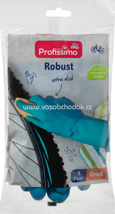 Profissimo Haushaltshandschuhe Robust Groß, 1 Paar, 2 St