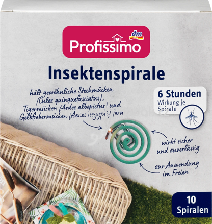 Profissimo Insektenspirale, 10 St