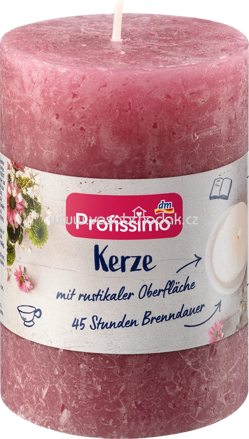 Profissimo Kerze rustik 100/68 beere, 1 St