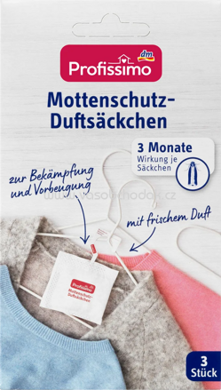 Profissimo Mottenschutz Duftsäckchen, 3 St