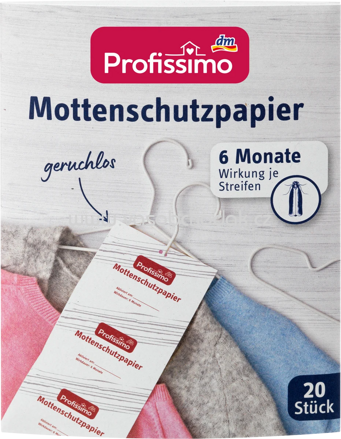 Profissimo Mottenschutzpapier, 20 St