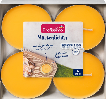 Profissimo Mückenlichter, 4 St