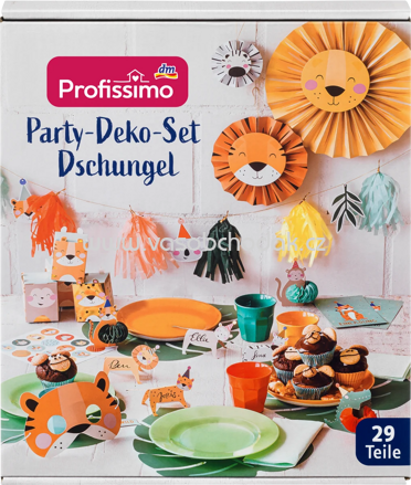 Profissimo Party-Deko-Set Dschungel, 1 St