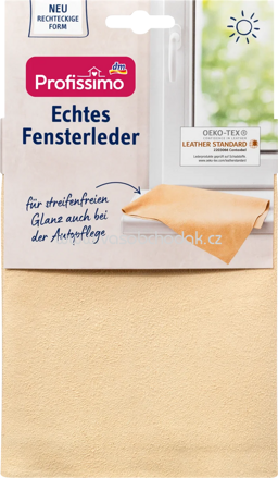 Profissimo Reinigungstuch Echtes Fensterleder, 1 St