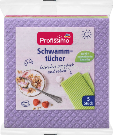 Profissimo Schwammtücher, 5 St