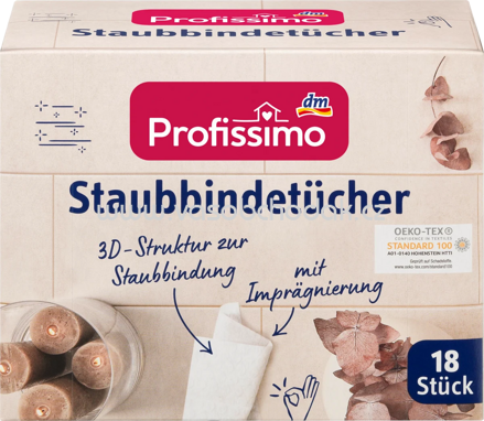 Profissimo Staubbindetücher, 18 St