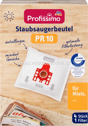 Profissimo Staubsaugerbeutel PR 10, 4 St