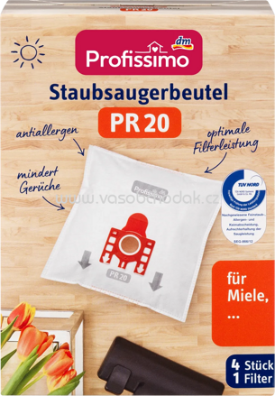 Profissimo Staubsaugerbeutel PR 20, 4 St