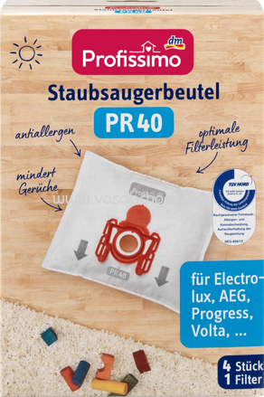 Profissimo Staubsaugerbeutel PR 40, 4 St