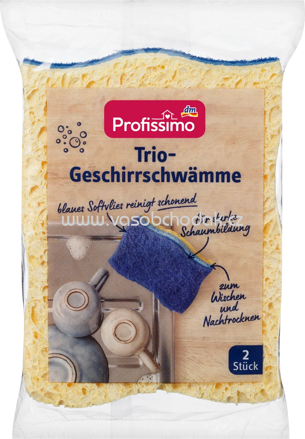 Profissimo Trio-Geschirrschwämme, 2 St