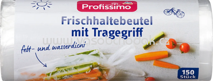 Profissimo Frischhaltebeutel mit Tragegriff, 150 St