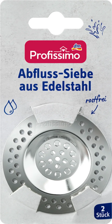 Profissimo Abflusssiebe, 2 St