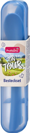 Profissimo Besteckset mit Behälter on tour, 1 St