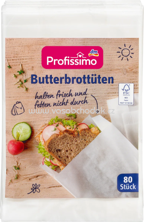 Profissimo Butterbrottüten, 80 St