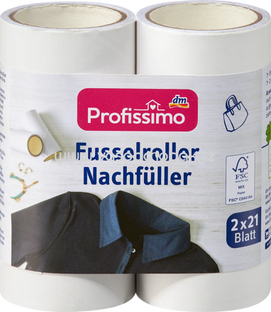  Profissimo Fusselroller Nachfüllpack, 2 St