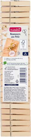 Profissimo Klammern aus Holz, 24 St