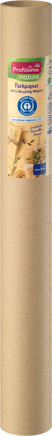 Profissimo Packpapier nature aus Recycling-Material, Kurzrolle, 3 m