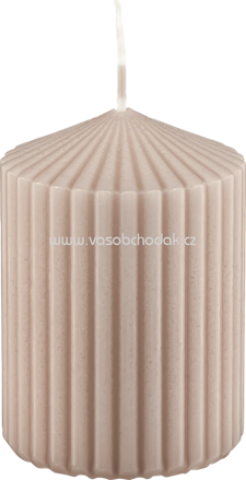 Profissimo Rillenkerze 100/70 light powder, 1 St