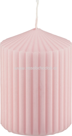Profissimo Rillenkerze 100/70 soft pink, 1 St