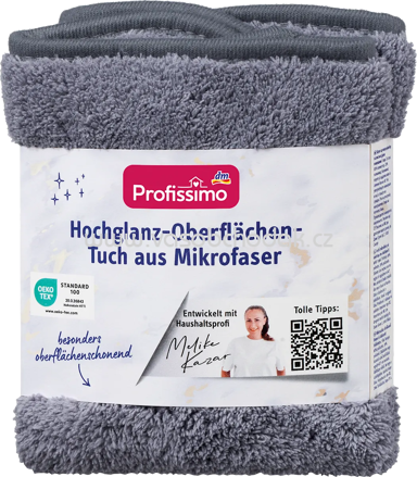 Profissimo Hochglanz-Oberflächentuch aus Mikrofaser, 1 St