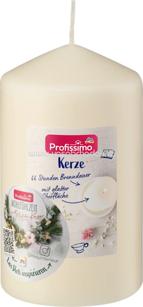 Profissimo Kerze glatt 140/80 champagner, 1 St
