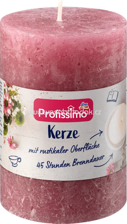 Profissimo Kerze rustik 100/68 beere, 1 St