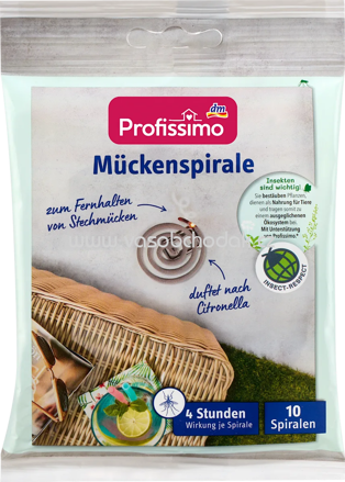Profissimo Mückenspirale, 10 St