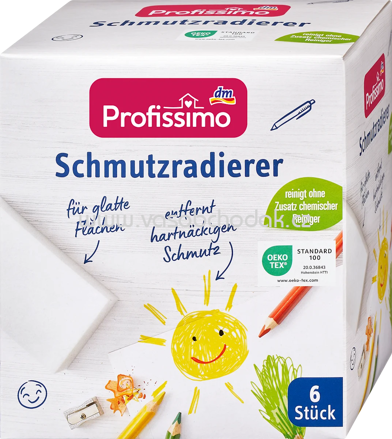 Profissimo Schmutzradierer, 6 St