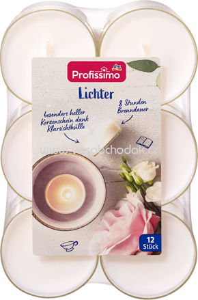 Profissimo Lichter 8h Groß PC, 12 St