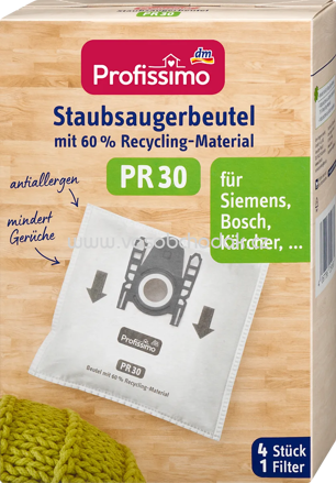 Profissimo Staubsaugerbeutel PR 30, 4 St