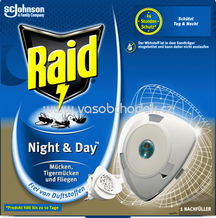 Raid Insekten-Stecker Night & Day Trio Nachfüller, 1 St