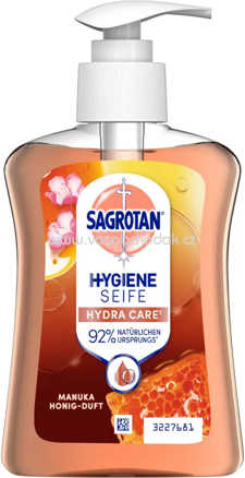 Sagrotan Flüssigseife Manuka-Honig Duft, 250 ml