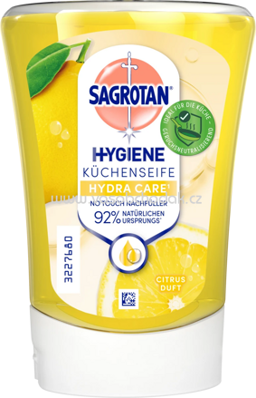 Sagrotan Hygiene Küchenseife Hydra Care Citrus, 250 ml